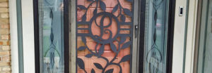 custom storm door inserts